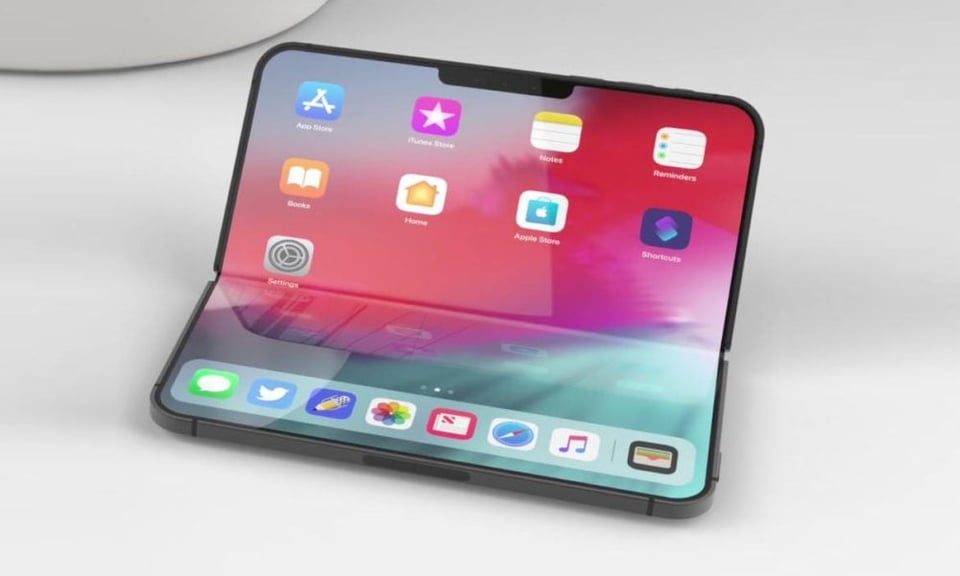iphone plegable con bisagra en 2020 o 2021