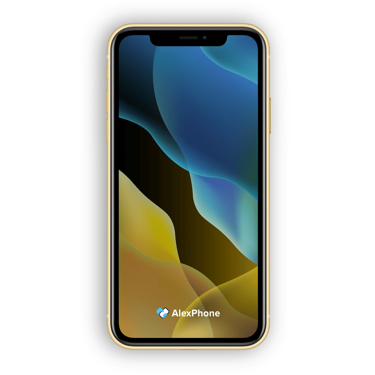 iPhone 11 Amarillo 64 GB Excelente - Frontal (Premium)