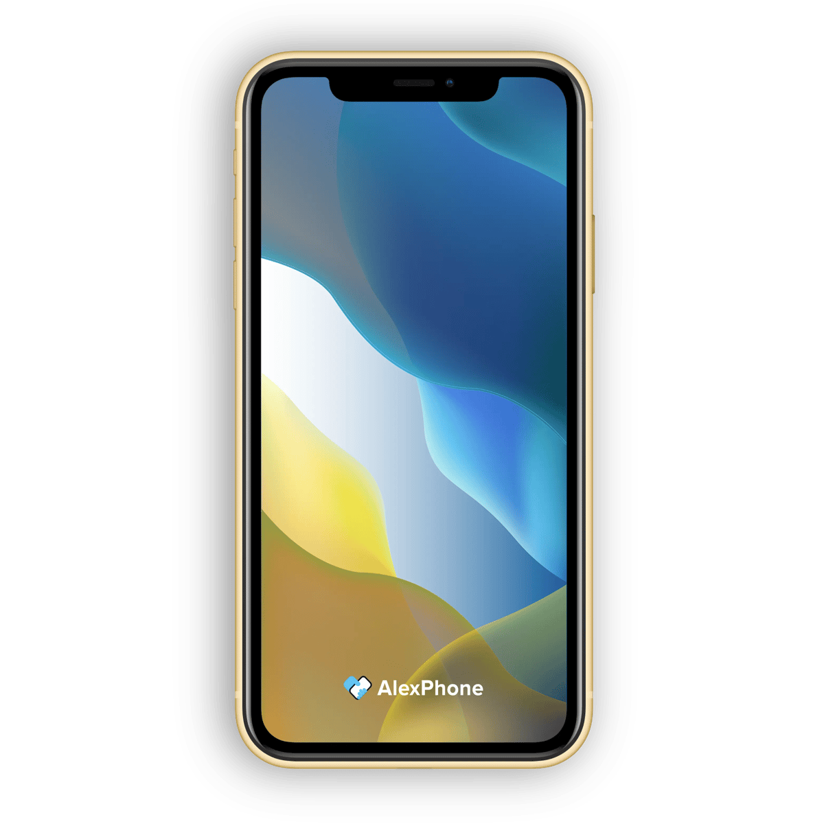 iPhone 11 Amarillo 64 GB Excelente - Frontal