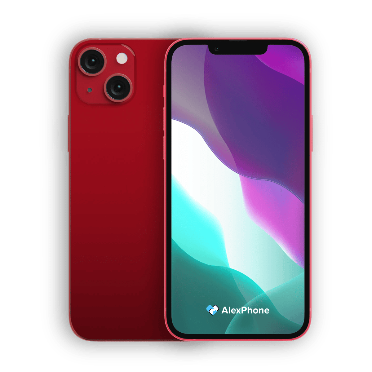 iPhone 13 Rojo 128 GB Excelente - Conjunto