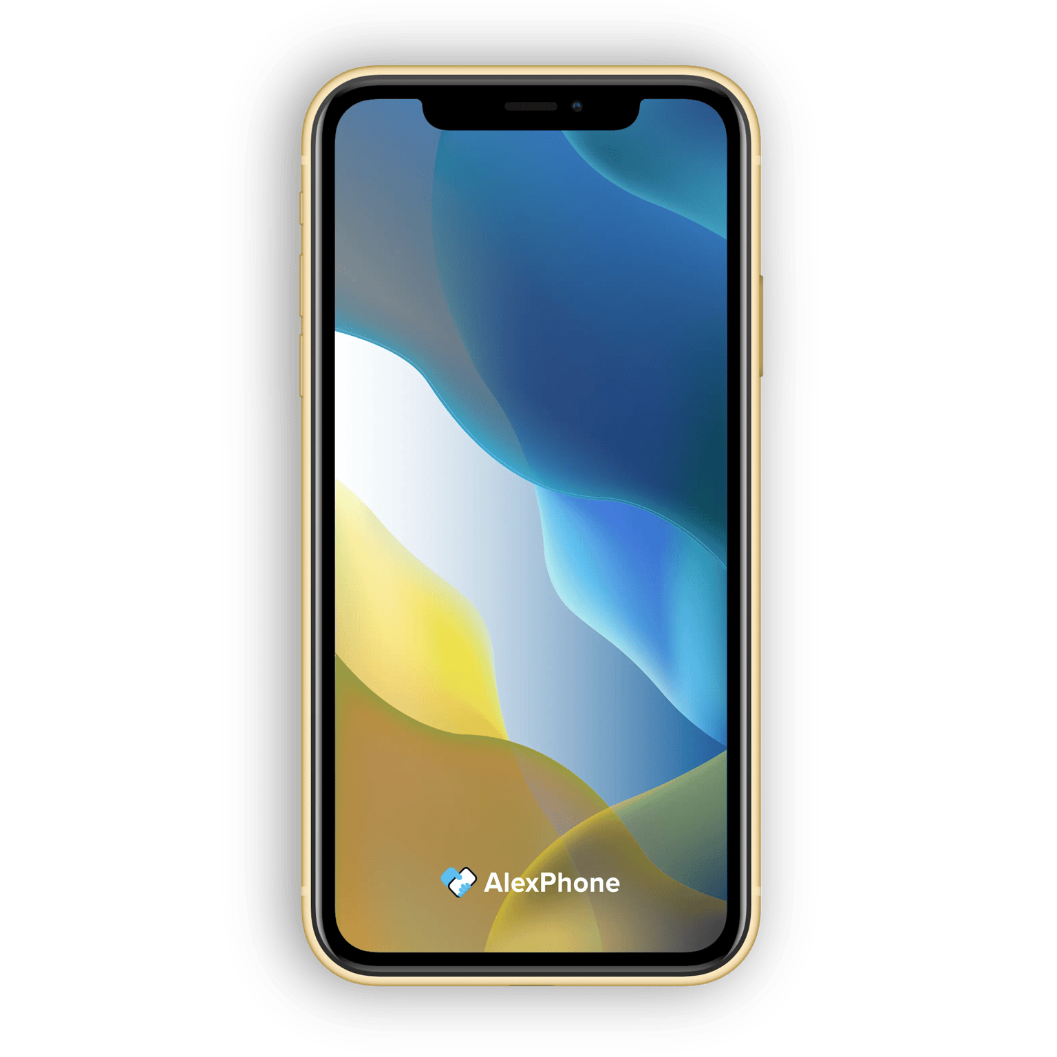 iPhone 11 Amarillo 64 GB Excelente - Frontal