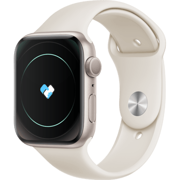 Apple Watch S8 Blanco Estrella 41mm Aluminio GPS Excelente - Frontal