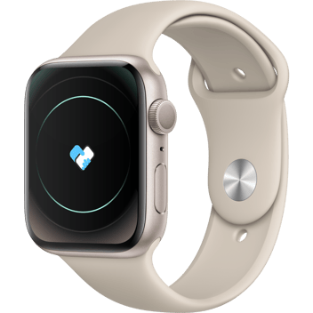 Apple Watch S9 Blanco Estrella 45mm Aluminio GPS Excelente - Frontal