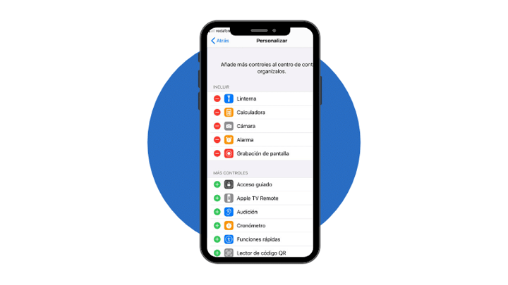 Como grabar la pantalla de mi iPhone