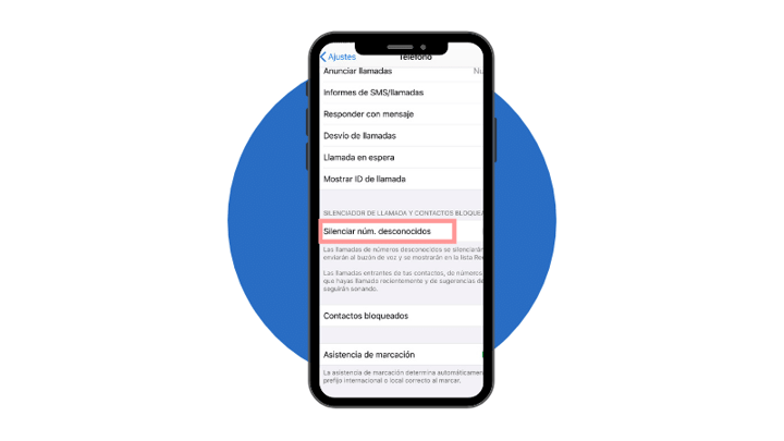 Evitar llamadas de Spam iPhone