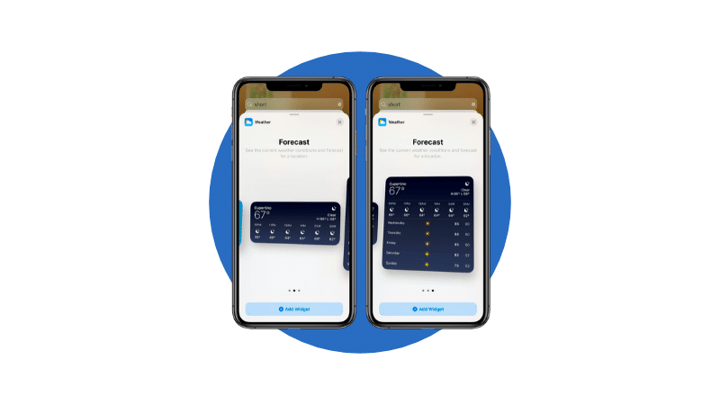 novedades del widget iphone ios 14