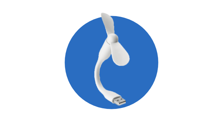ventilador para iphone conector usb-c