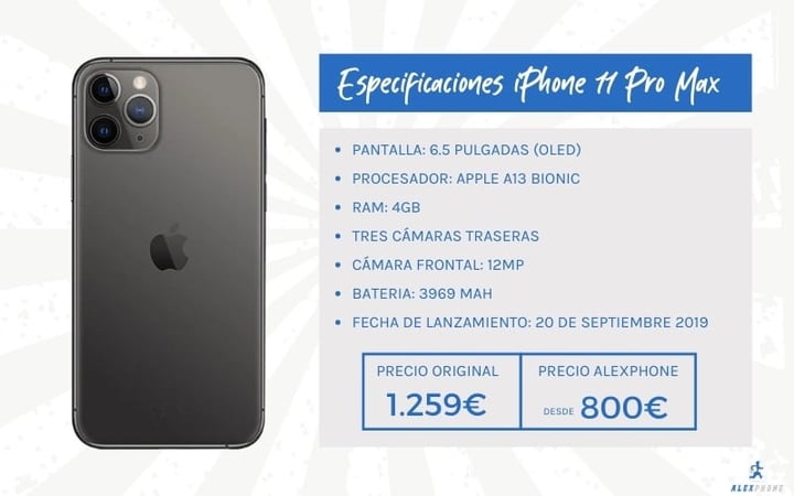 caracteristicas principales del iphone 11 pro max reacondicionado barato (1)