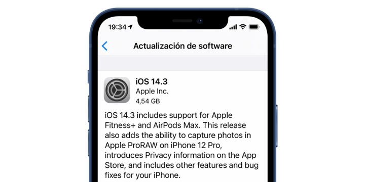 ios 14.3 caract