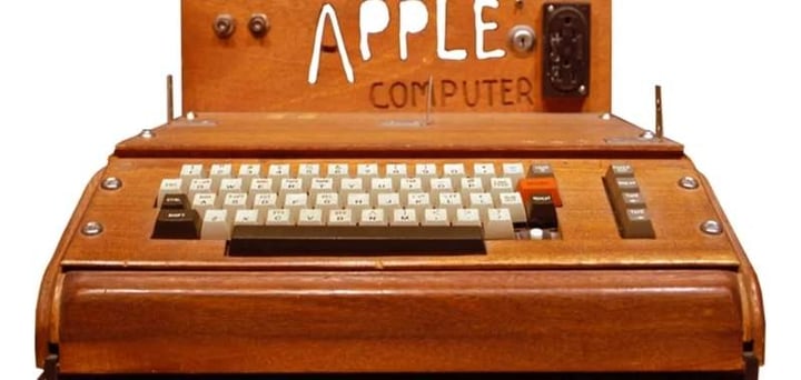 primer ordenador de apple